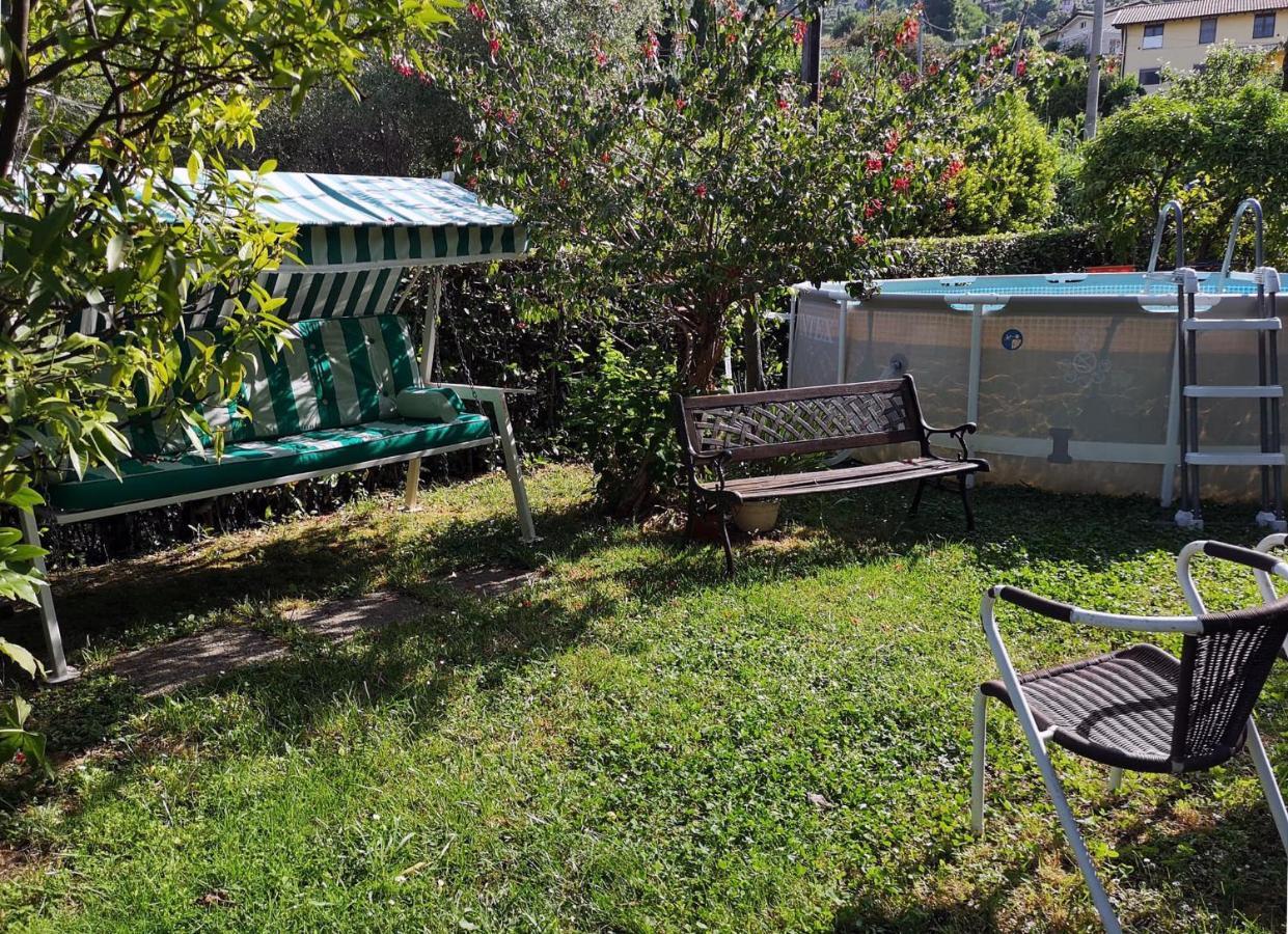 피에트라산타 Parte Di Casa Con Giardino E Piscina 빌라 외부 사진