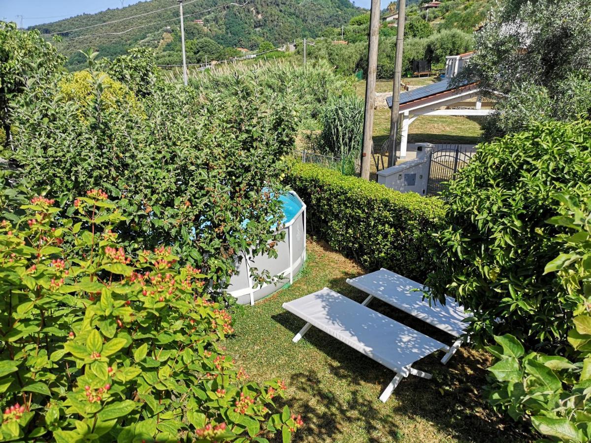 피에트라산타 Parte Di Casa Con Giardino E Piscina 빌라 외부 사진