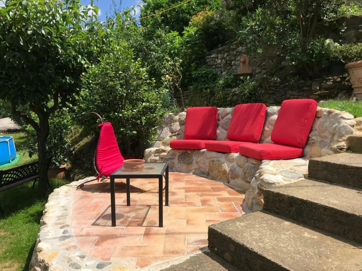 피에트라산타 Parte Di Casa Con Giardino E Piscina 빌라 외부 사진